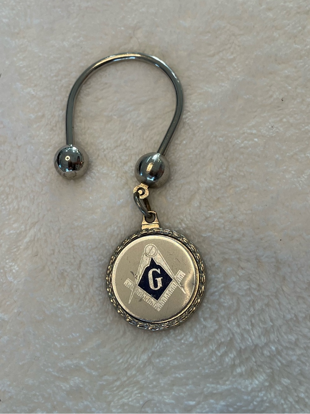 Men’s Vintage and Unique 1978 Freemason Keychain